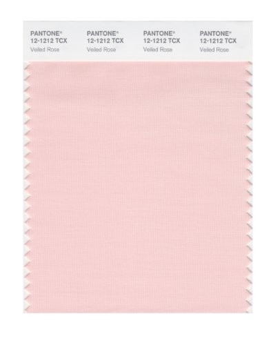 PANTONE Smart 12-1212X Color Swatch Card, Veiled Rose