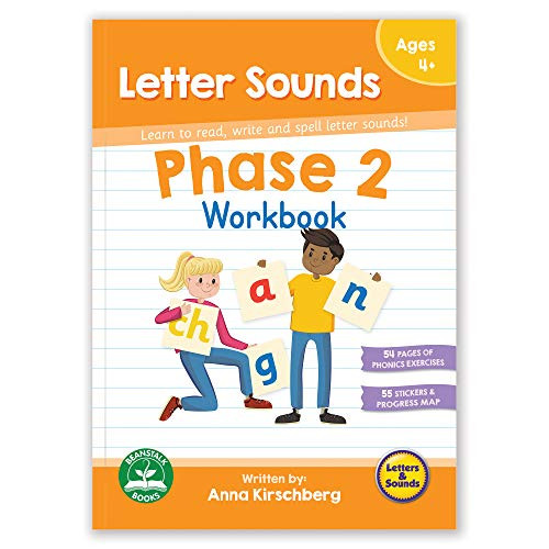 Junior Learning Phase 2 Letter Sounds Workbook - Learn to Read Write and Spell Letter Sounds!