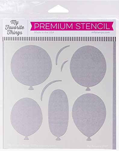 My Favorite Things Stencil MFT 6X6 BALLOO Big Balloons