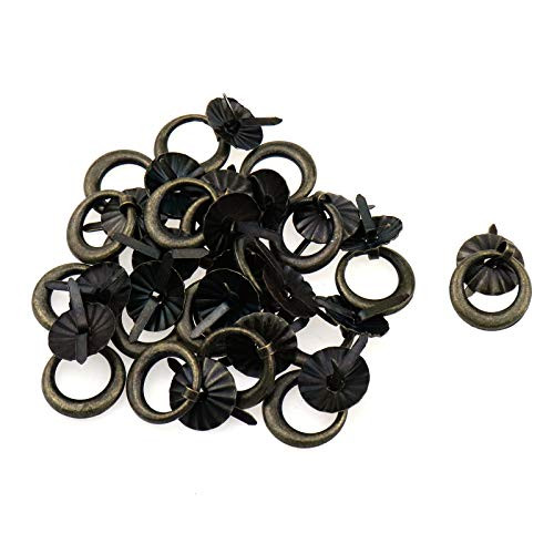 T Tulead Cabinet Pull Knobs Round Pull Handles Vintage Drawer Dresser Pulls Furniture Pull Handle Knobs 10 Pack