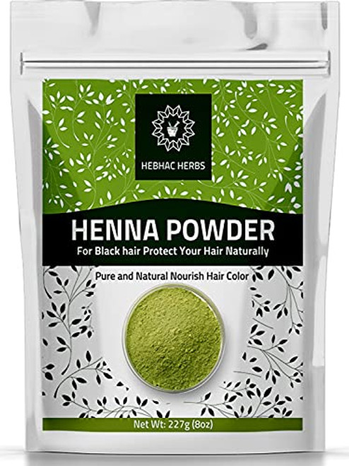 Henna Powder For Hair 227g -8oz- - Pure Henna Powder For Hair Growth - Mehndi Powder- Pure and Natural Henna Hair Colour Dye - henna hair color black Henna Powder from India by Hebhac Herbs Henna Powder For Hair 227g -8oz- - Pure Henna Powder For Hair Growth - Mehndi Powder- Pure and Natural Henna Hair Colour Dye - henna hair color black Henna Powder from India by Hebhac Herbs