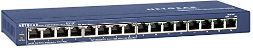 NETGEAR 5-Port Fast Ethernet Unmanaged Switch, Desktop, ProSAFE Lifetime Protection (FS105NA) (Renewed)