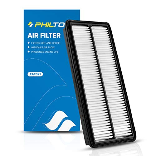 PHILTOP Engine Air Filter EAF021 Replacement for Accord V6 -2003-2007- RL -2005-2007- TL -2004-2006- Compatible with CA9600 Air Filter Protect Engine  and  Improves Acceleration