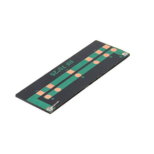 Fielect 5.5V Polysilicon Solar Panels Mini Small Solar Panel Module DIY Polysilicon for Toys Charger 70x25mm 1pcs
