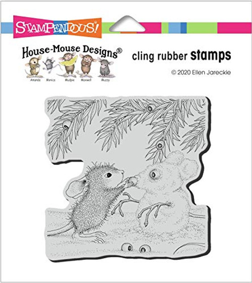 STAMPENDOUS House Mouse Cling SNOWMOUSE