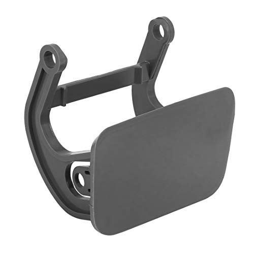 X AUTOHAUX 51117111741 Car Front Left Headlight Washer Nozzle Cover for BMW 550i 2006-2010