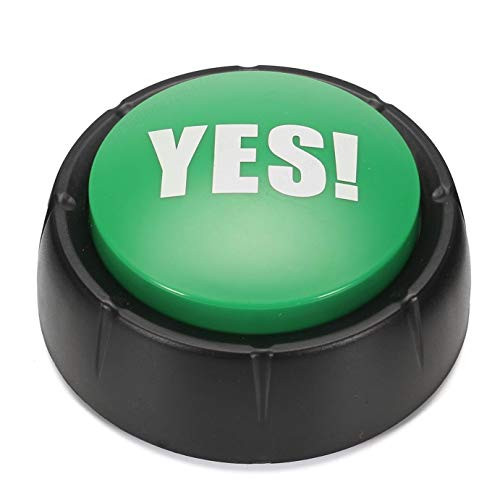 Sepikey 1PC 9040mm Sound Button Plastic 85db Talking Button-Yes-No-Sorry-Maybe- Sepikey 1PC 9040mm Sound Button Plastic 85db Talking Button-Yes-No-Sorry-Maybe-