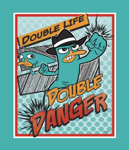 Springs Creative - Fabric Disney Phineas and Ferb Agent P Comic Panel Fabric, Sold by The Yard, 43/44-Inch, Teal Springs Creative - Fabric Disney Phineas and Ferb Agent P Comic Panel Fabric, Sold by The Yard, 43/44-Inch, Teal