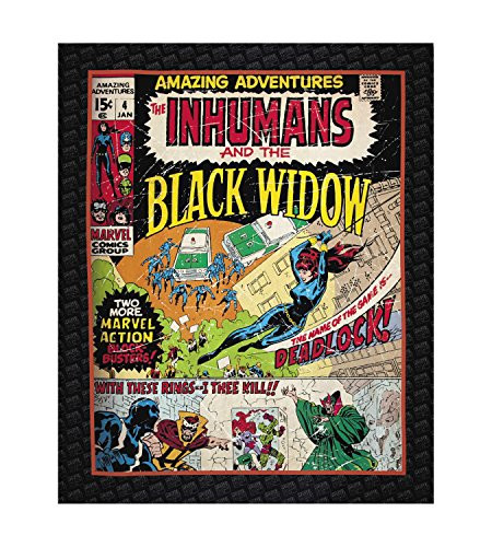 CAMELOT Fabrics"Marvel Comics Black Widow Digital 35.5in Panel Multi Fabric,