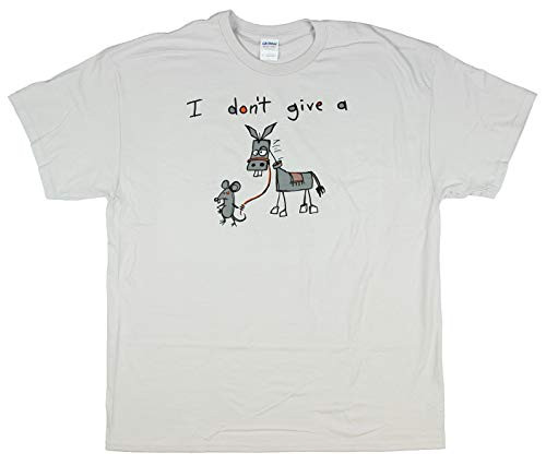 I Don't Give A Rat's Graphic T-Shirt - Large