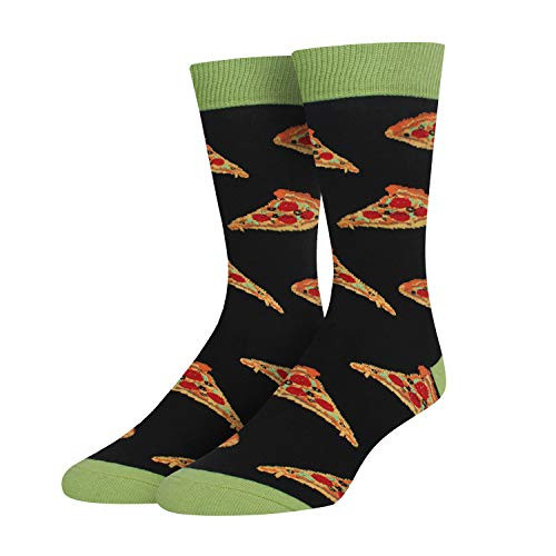 Men's Pizza Socks Funny Crazy Novelty Food Dress Crew Socks for Men Pizza Lover Gift Men's Pizza Socks Funny Crazy Novelty Food Dress Crew Socks for Men Pizza Lover Gift