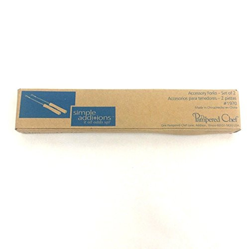 The Pampered Chef Simple Additions Accessory Forks - Set of 2