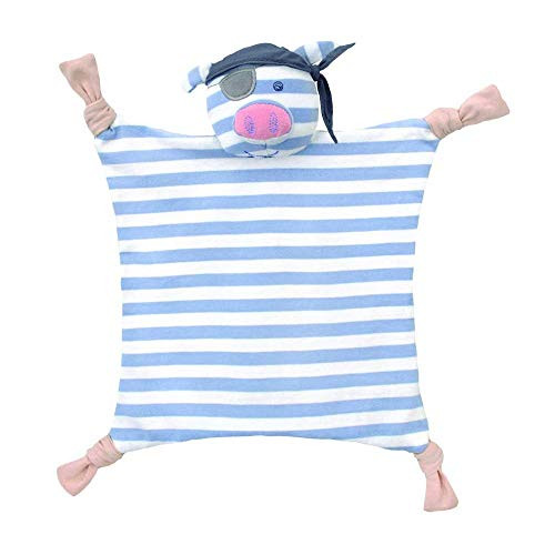Organic Farm Buddies Blankie, Pirate Pig