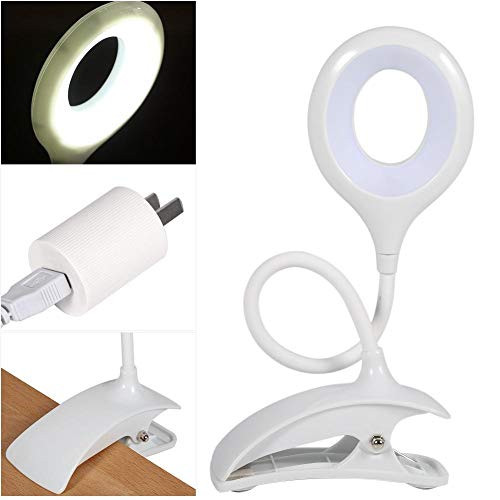 USB Tattoo Beauty Lamp, Desk Lamp with Cold Light and Clip Design for Eyebrow Tattoo Manicure Eyelash Extension and Reading