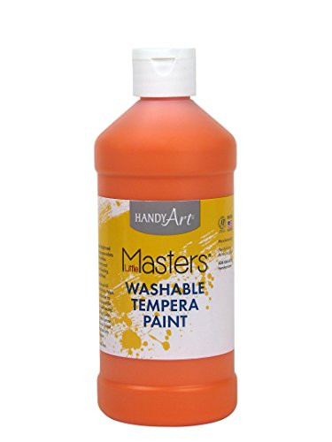 Handy Art Little Masters Washable Paint 16 ounce Orange
