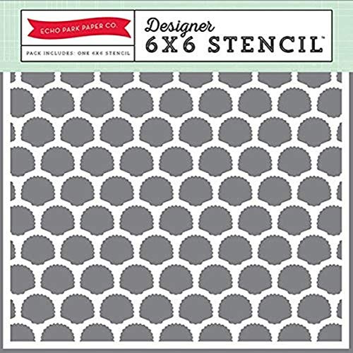 Echo Park Paper Company Seashells Stencil