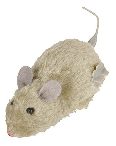 Rhode Island Novelty Grey Windup Wind Up Prank Animal Lab Mouse Rat Toy Decoration