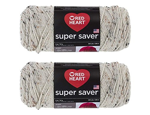 RED Heart Super Saver Yarn, Aran Fleck (2 Pack) RED Heart Super Saver Yarn, Aran Fleck (2 Pack)