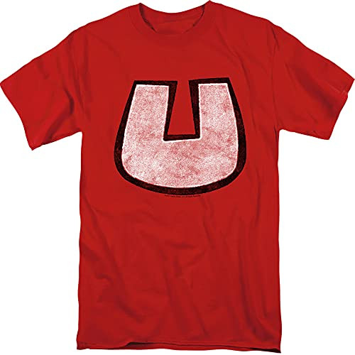 Underdog Distressed Logo Retro Cartoon T Shirt -Red- 2X-Large