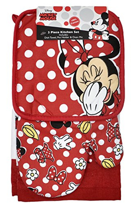 minnie mouse red kitchen