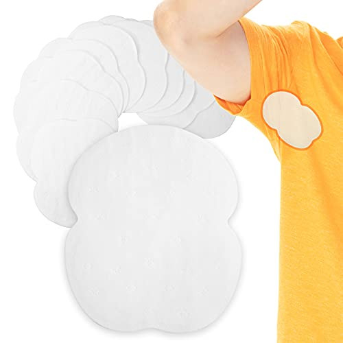 100 Pack Underarm Sweat Pads Armpit Sweat Pads for Women and Men Disposable Non Visible Dress Shields Guard Provides Armpit Protection