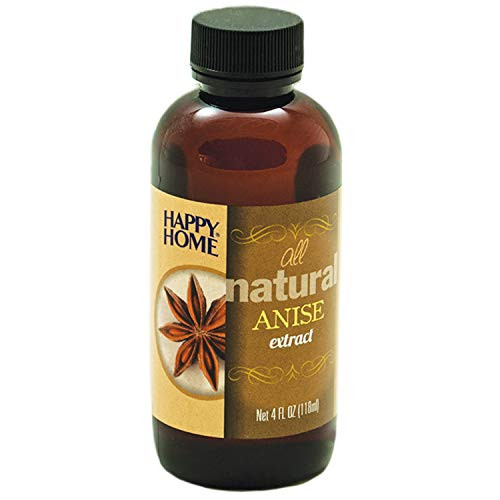 Happy Home Pure Anise Extract - Certified Kosher 4 oz.