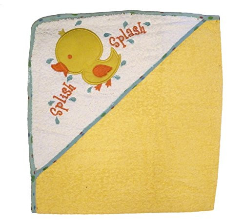 Honey Baby Hooded French Terry Towel -Splish Splash-