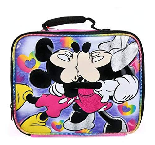 UPD Limited Mickey Mouse and Minnie Mouse Kiss Rectangle Lunch Bag Small Multicolor UPD Limited Mickey Mouse and Minnie Mouse Kiss Rectangle Lunch Bag Small Multicolor