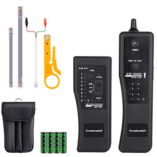 Wire Tracer ElectricalCable Tester ethernet Tester Network Cable Tester ethernet Cable Tester rj45 RJ11 Tester