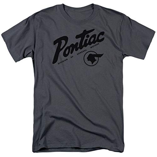 Chief Pontiac General Motors Logo T Shirt  and  Stickers -Medium- Charcoal