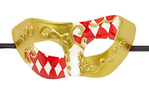 BAWASEEHI Masquerade Mask for Men Phantom of The Opera Venetian Style Mask Mardi Gras Prom