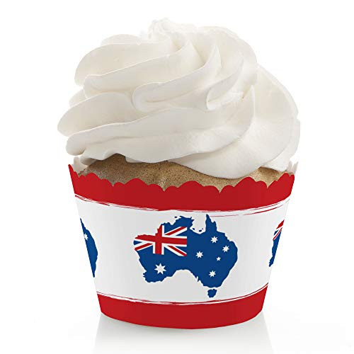 Big Dot of Happiness Australia Day - GDay Mate Aussie Party Decorations - Party Cupcake Wrappers - Set of 12 Big Dot of Happiness Australia Day - GDay Mate Aussie Party Decorations - Party Cupcake Wrappers - Set of 12