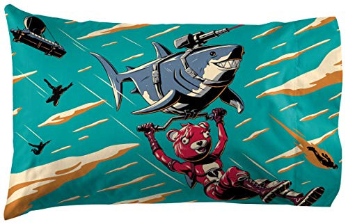 Jay Franco Fortnite CTL Loading Screen 1 Single Reversible Pillowcase - Double-Sided Kids Super Soft Bedding Features Cuddle Team Leader -Official Fortnite Product- Jay Franco Fortnite CTL Loading Screen 1 Single Reversible Pillowcase - Double-Sided Kids Super Soft Bedding Features Cuddle Team Leader -Official Fortnite Product-