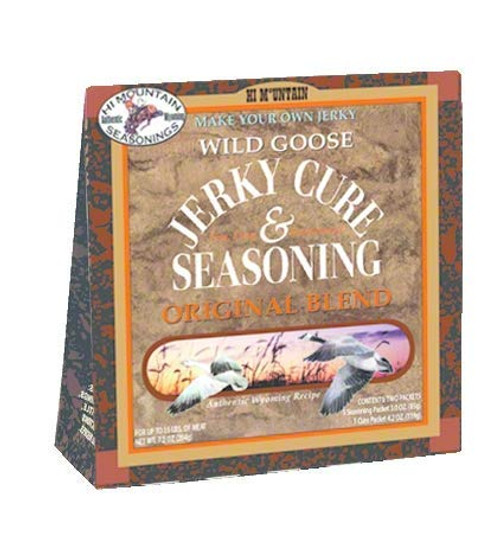 Hi Mountain Jerky Cure and Seasoning Kit - GOOSE ORIGINAL BLEND Hi Mountain Jerky Cure and Seasoning Kit - GOOSE ORIGINAL BLEND