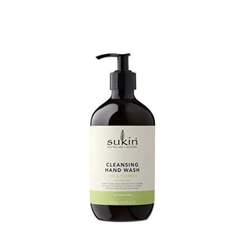 Sukin Hand Wash Lime and Coconut 16.9 Ounce Sukin Hand Wash Lime and Coconut 16.9 Ounce