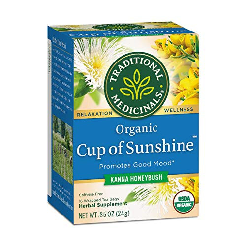 Traditional Medicinals Tea Cup Of Sunshine Kanna Organic 16 Count