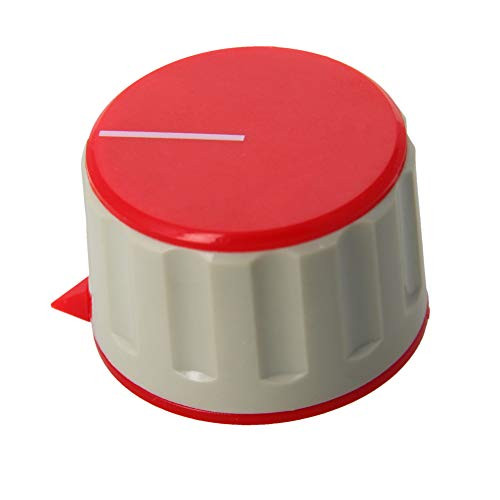 Fielect Potentiometer Control Knob 5Pcs 6mm Insert Shaft 36x23mm Bakelite Potentiometer Volume Control Rotary Knob Gray and Red Fielect Potentiometer Control Knob 5Pcs 6mm Insert Shaft 36x23mm Bakelite Potentiometer Volume Control Rotary Knob Gray and Red