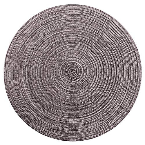 litymitzromq Trivet Mat Round Non Slip Cotton Yarn Woven Table Insulation Pad Solid Placemat Mat Coaster Hot Pot Holder Hot Pads for Table and Countertop - Teapot Trivet Kitchen Trivets litymitzromq Trivet Mat Round Non Slip Cotton Yarn Woven Table Insulation Pad Solid Placemat Mat Coaster Hot Pot Holder Hot Pads for Table and Countertop - Teapot Trivet Kitchen Trivets