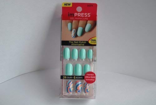 Impress Gel Manicure Oval Edition - Gossip Girl by Impress