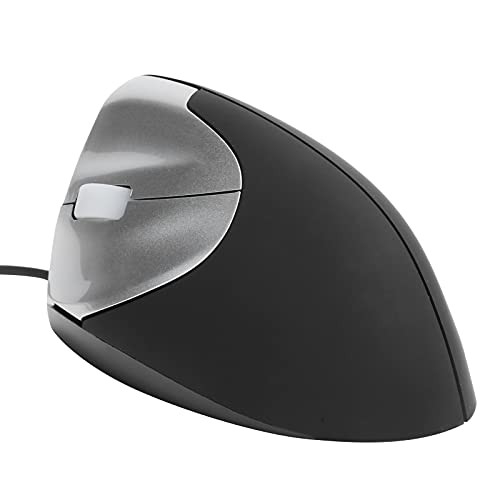 Wired Mouse Ergonomic Gaming Mice Left Hand Optical Computer Mouse 1000DPI Optical - 3 Key Number-Dual-Way Wheel Suitable for Business