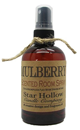 Star Hollow Candle Co Mulberry Room Spray 4 oz Brown