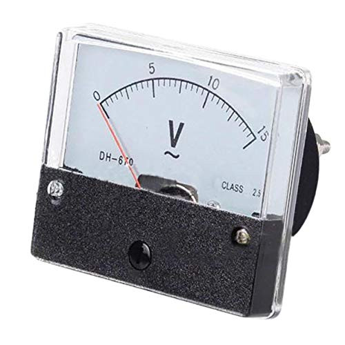 Analog Panel Volt Voltage Meter Gauge DH-670 0-15V AC
