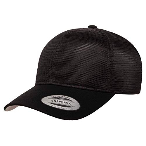 Yupoong Unisex Adult Yp Classics 360 Omnimesh Cap Black One Size US
