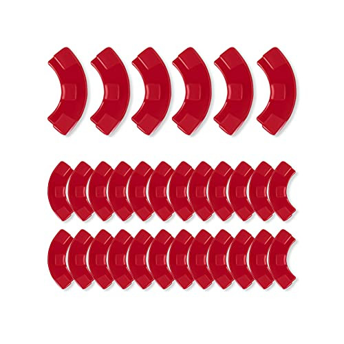 30 Pieces 90 Degree Plant Trainers for Low-Stress Training Plastic Branches Bender Bending Clips Twig Clamps Plant Growth Manipulation Kits for Replacing Plant Trellis Scrog Net Plant Bender