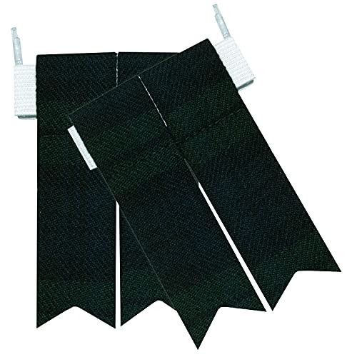 Black Watch Kilt Hose Flashes For Men Scottish Irish Flash Highland Tartan Kilts Accessories