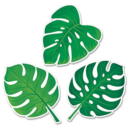 Creative Teaching Press Palm Paradise Monstera Leaves 6" Designer Cut-Outs -10224-