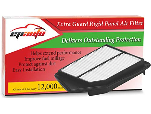 EPAuto GP476 GP476 -CA11476- Extra Guard Rigid Panel Air Filter Replacement for Honda Accord L4 Gas -2013-2017- TLX L4 -2015-2017-