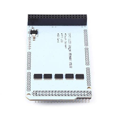 Jarchii LCD Shield LCD Shield 3.2" TFT Stable Display LCD Mega Shield V2.2 Expansion Board Adopts IC Voltage Division Supports 8-Bit Mode for Touch Screen Display