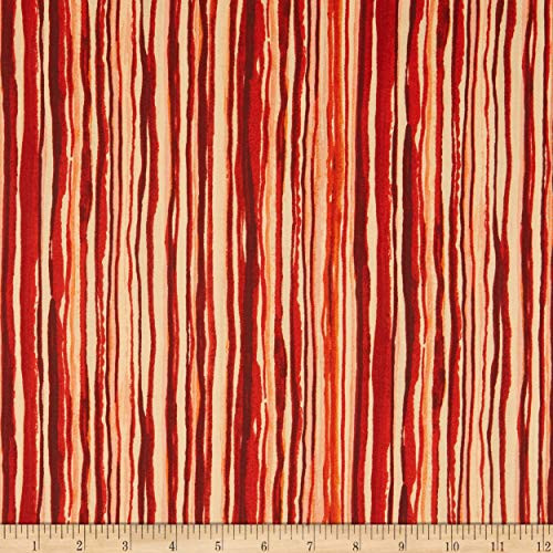 RJR Fashion Fabrics RJR Fancy Stripes Fabric Orange