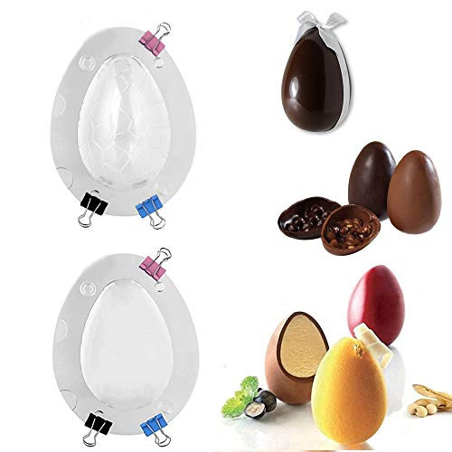 Easter Egg Molds Giant Ostrich Egg Large Size 3D Dinosaur Egg Chocolate Mold DIY Cake Fondant Mould Baking Sugar Craft Decorating Mold Tool Soap Shape Jelly Soap Mould Pack Bomb -2PC Eggs- Easter Egg Molds Giant Ostrich Egg Large Size 3D Dinosaur Egg Chocolate Mold DIY Cake Fondant Mould Baking Sugar Craft Decorating Mold Tool Soap Shape Jelly Soap Mould Pack Bomb -2PC Eggs-